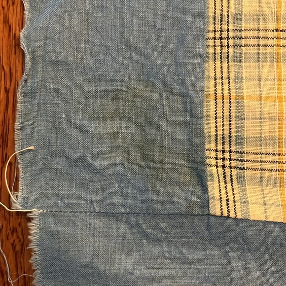 Vintage patchwork quilt blocks Circa 1880’s blues blacks pink, gingham Ex - Picture 5 of 12